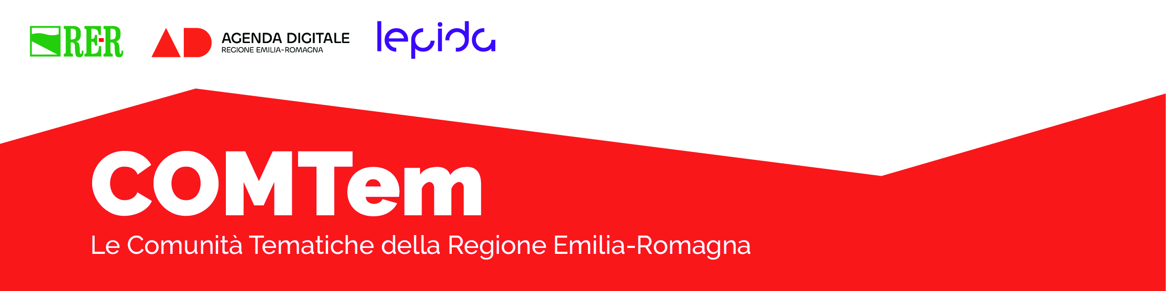 Elemento grafico nella testata delle pagine di adesione alle COMTem e collegate - immagine