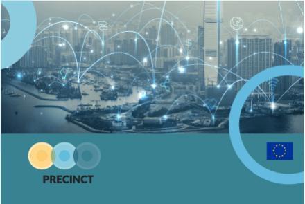 Illustrazione e logo PRECINCT - immagine