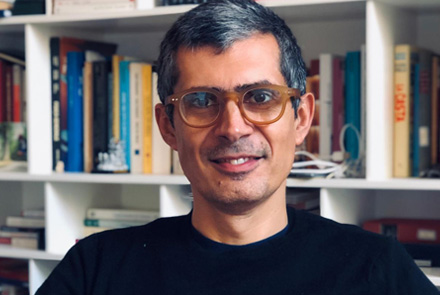 Close-up photo of Francesco Raphael Frieri