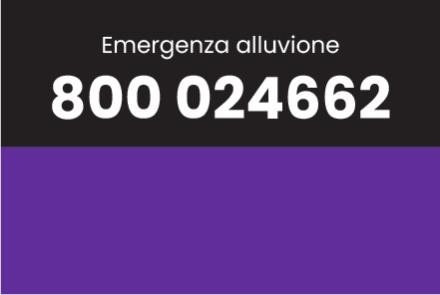 Emergenza alluvione: il numero verde dedicato - Immagine