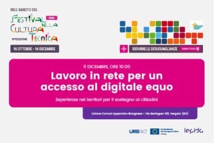 Lavoro in rete per un accesso al digitale equo - Immagine