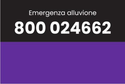 Emergenza alluvione: il numero verde dedicato - Immagine