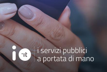 APP "IO" - Banner pubblicitario